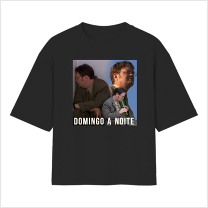 Camiseta Oversized -  Domingo a Noite
