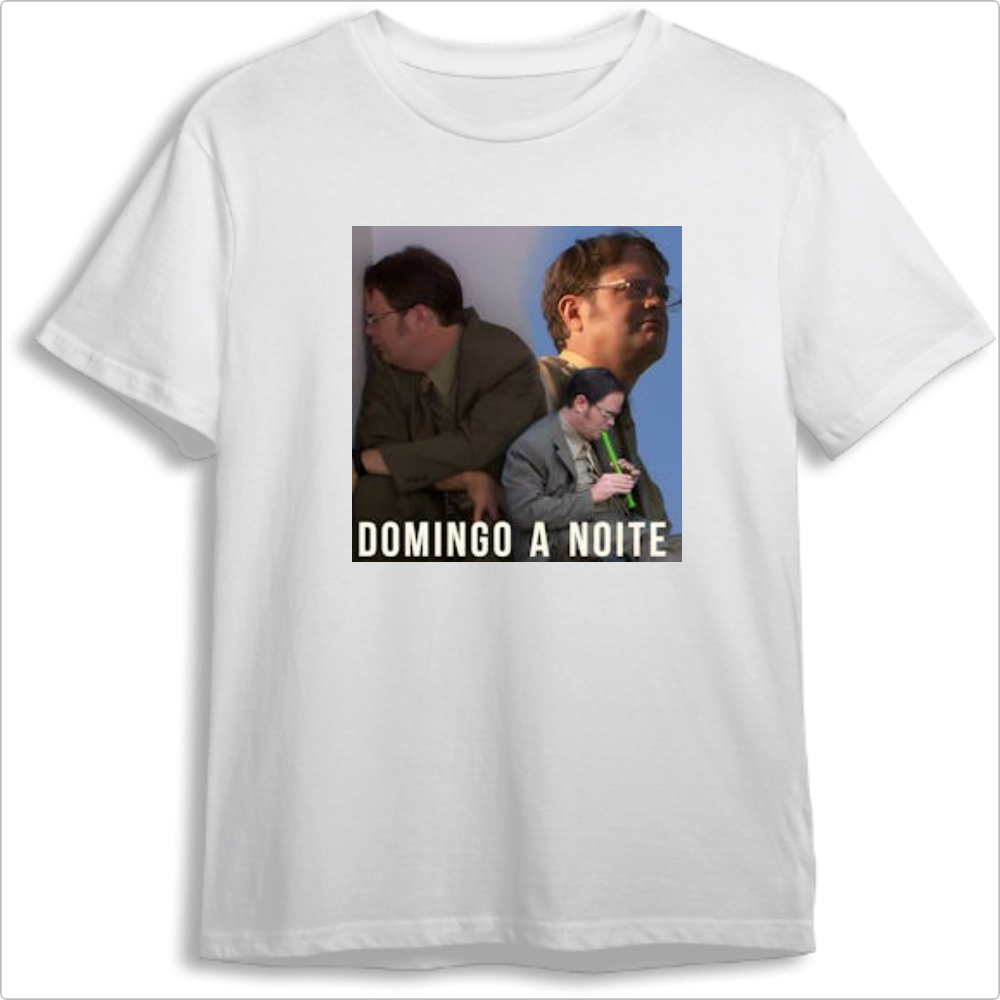 Camiseta Premimum - Domingo a Noite